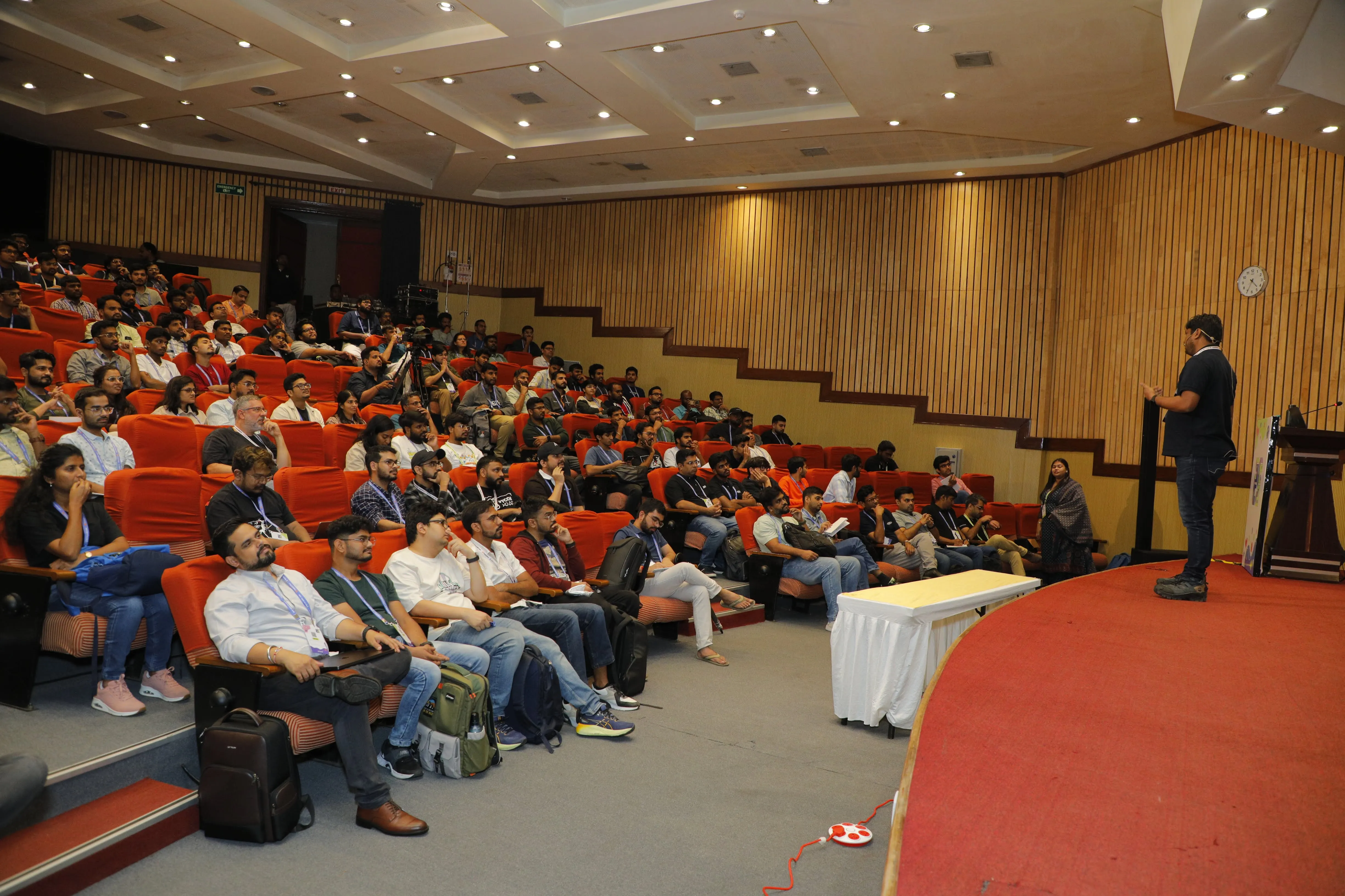 A packed hall - PyCon India 2025