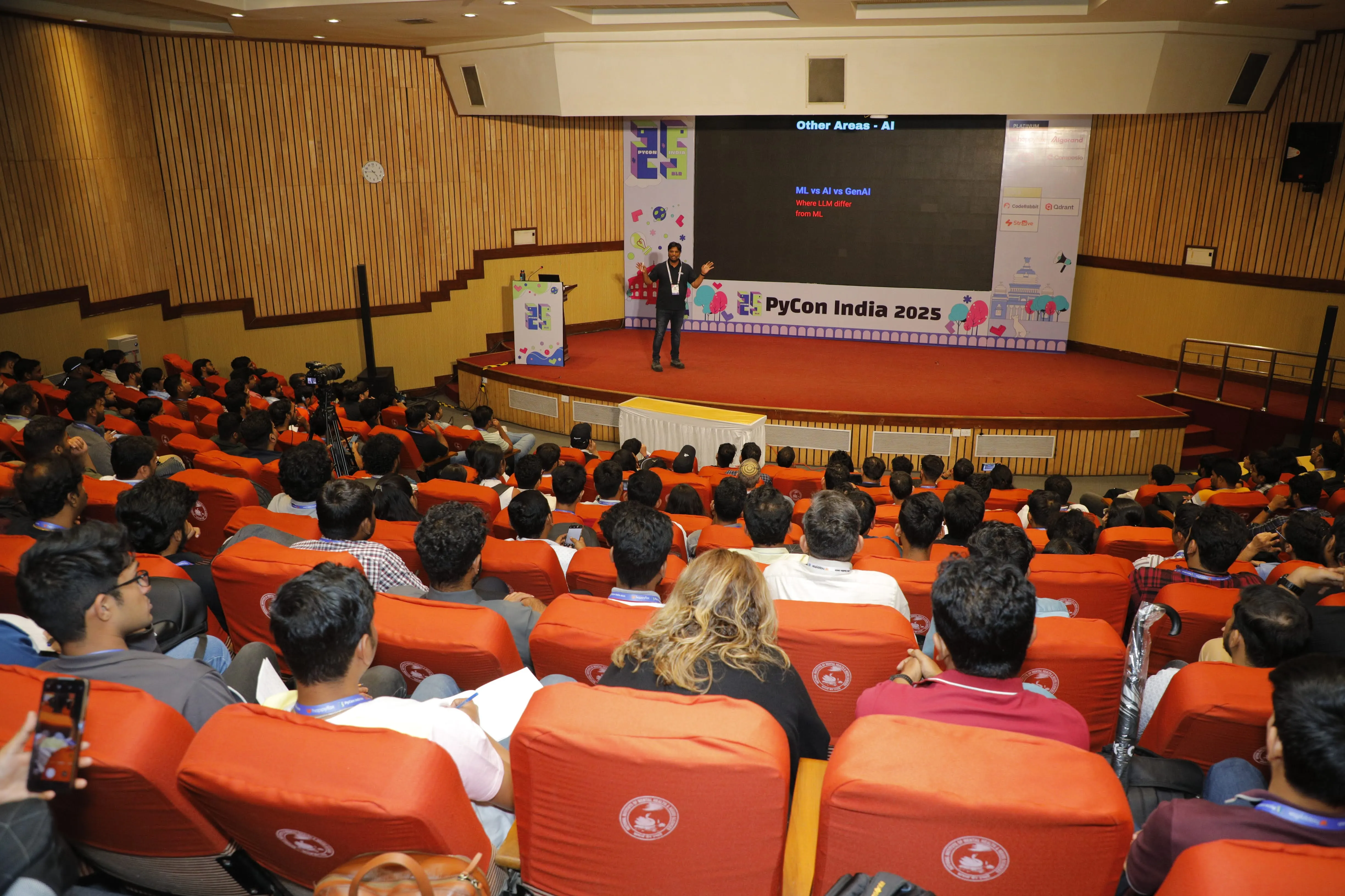 Main stage, Bengaluru - PyCon India 2025
