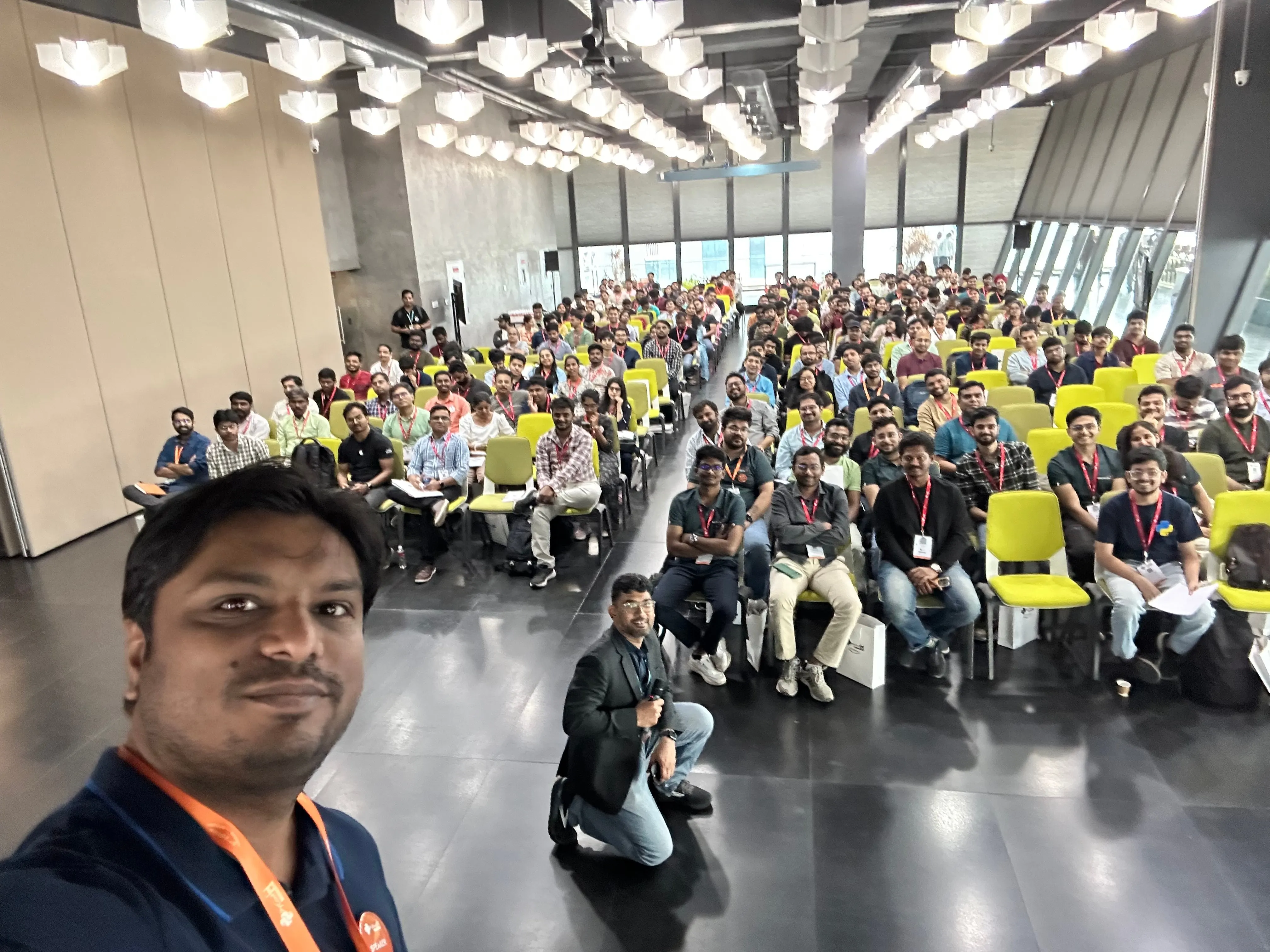 Selfie with the audience - Community