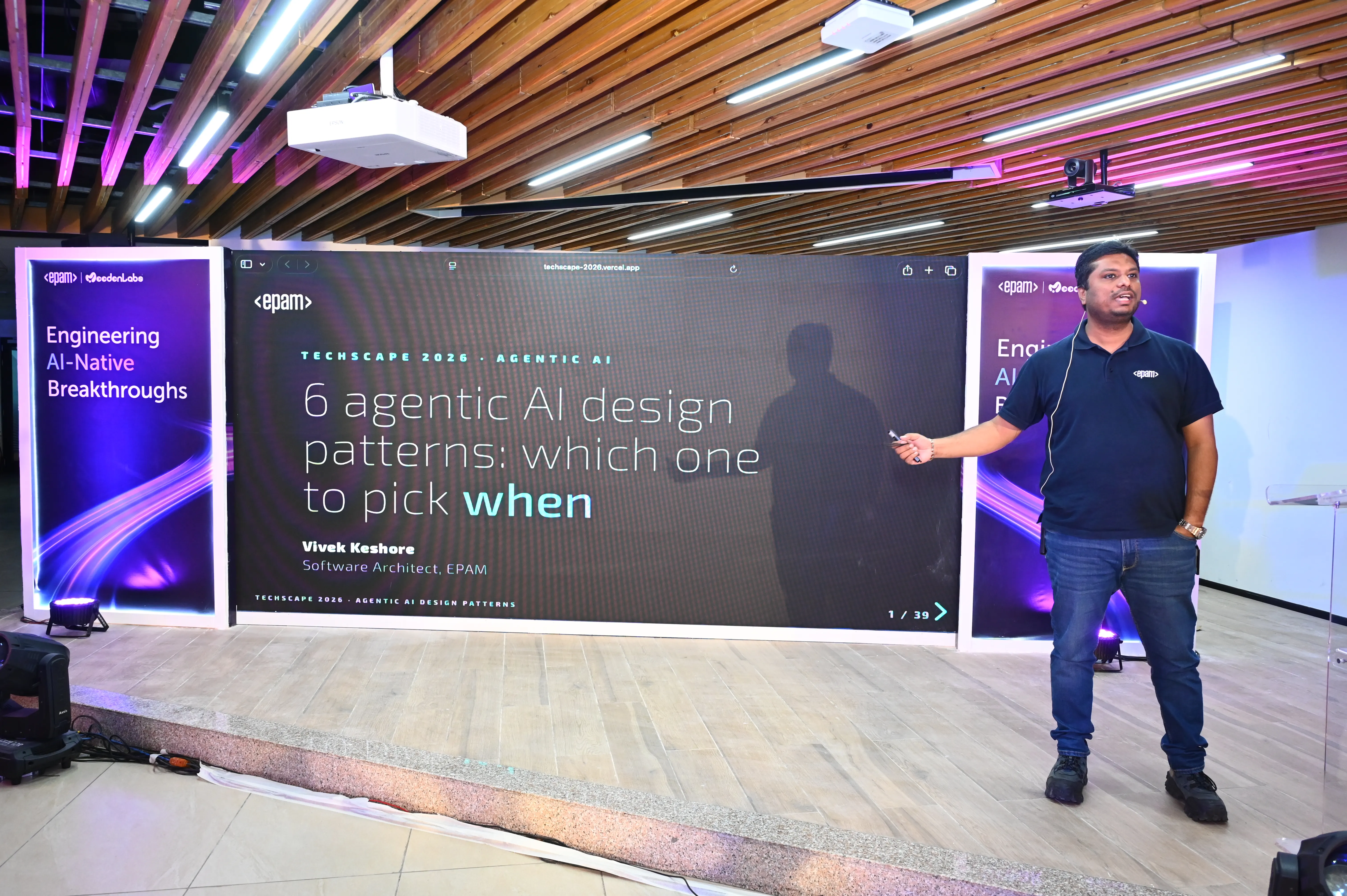 Six agentic AI design patterns, and when to pick each - EPAM TechScape 2026