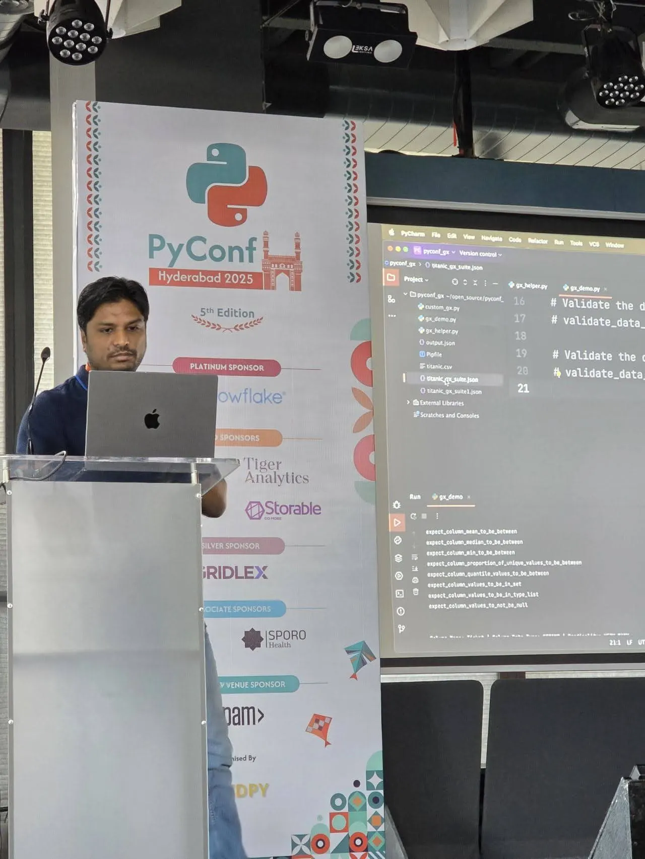 Live demo - PyConf Hyderabad 2025